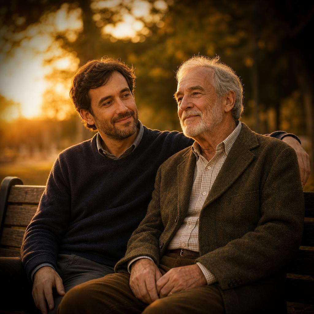 Sample Golden Hour memorial portrait