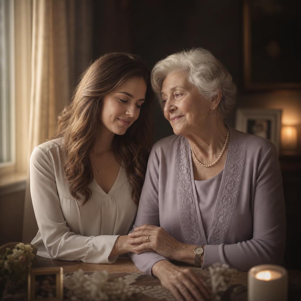 Sample Soft Luminance memorial portrait