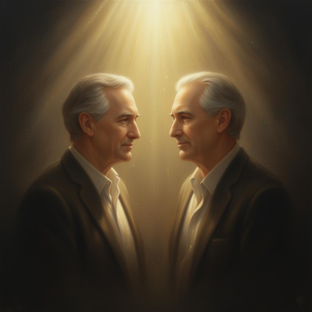 Sample Heavenly Presence memorial portrait
